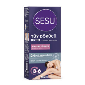 SESU TÜY DÖKÜCÜ KREM HASSAS CİLTLER (40 ML)