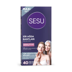 SESU SİR AĞDA BANTLARI HASSAS CİLTLER 40’LI MAXI SET